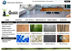 Decotone Surfaces